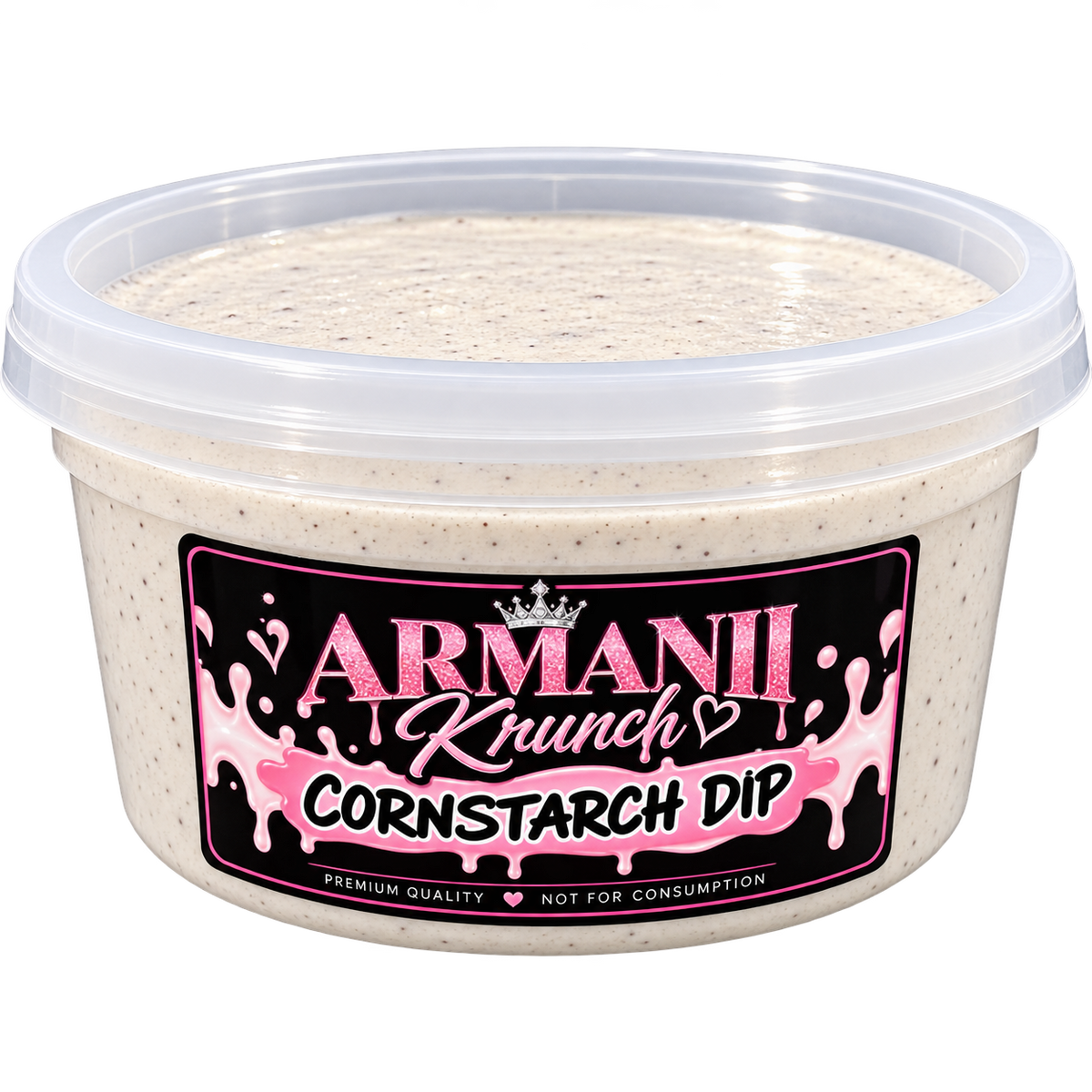 Flavored Cornstarch 8oz Container