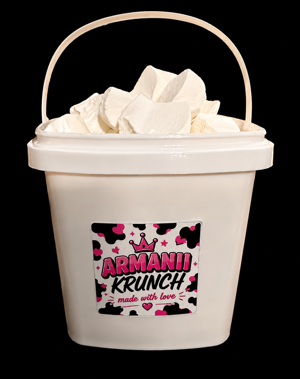 68 oz Bucket of Cornstarch Chunks