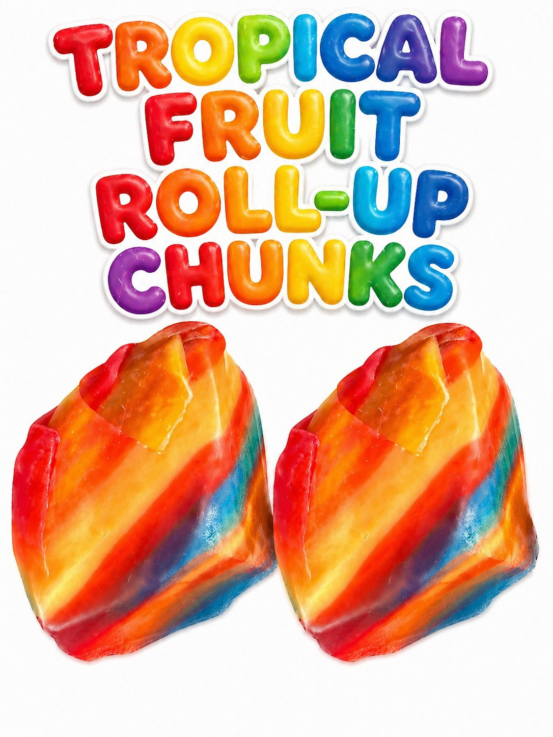 Tropical Fruit Roll Up Chunks